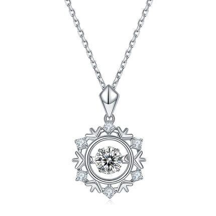 S925+All Eyes Are You Moissanite Necklace