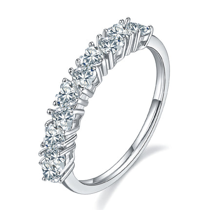 Heart Moissanite Ring