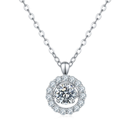 S925+freedream moissanite necklace