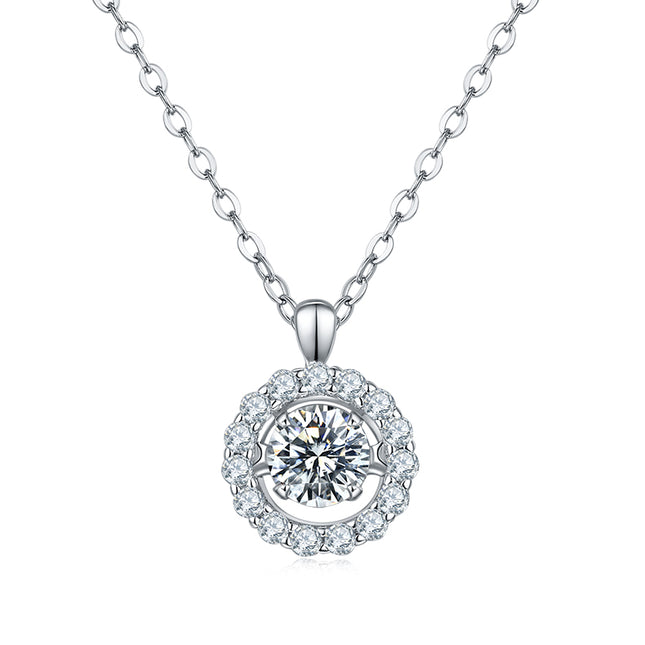 S925+freedream moissanite necklace