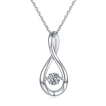 Eternal Heart Moissanite Necklace