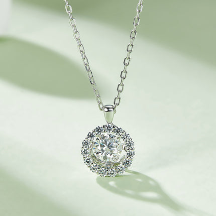 S925+freedream moissanite necklace