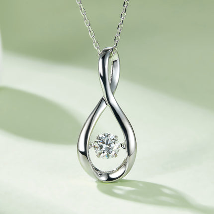 Eternal Heart Moissanite Necklace