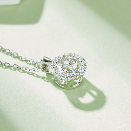 S925+freedream moissanite necklace