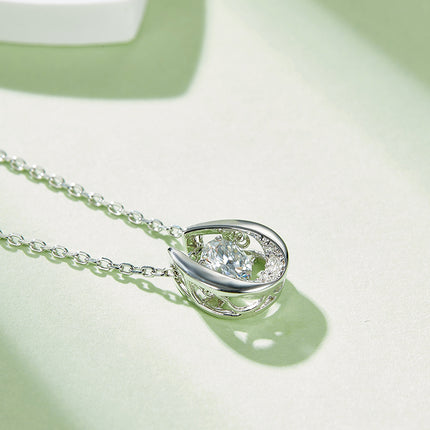 S925+ Guardian Moissanite Necklace