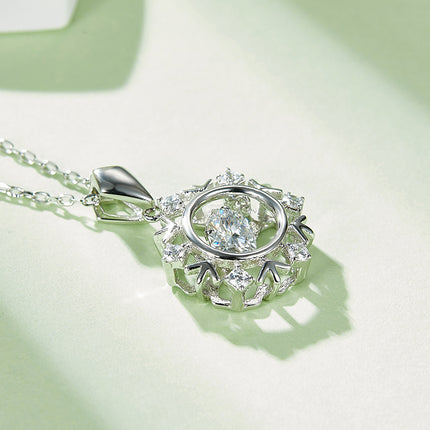 S925+All Eyes Are You Moissanite Necklace