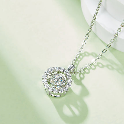 S925+freedream moissanite necklace