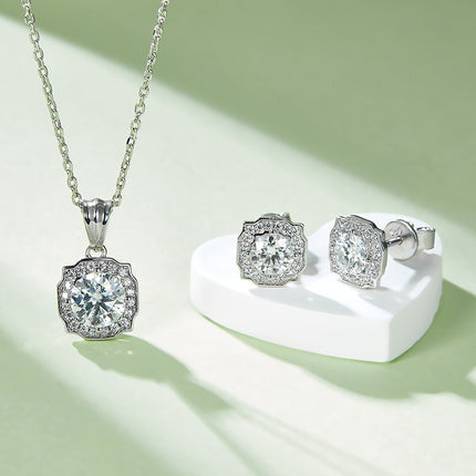 Fashionable Harry Moissanite Classic Set