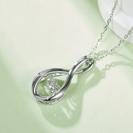 Eternal Heart Moissanite Necklace