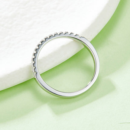 S925 Silver Straight Wrap Ring