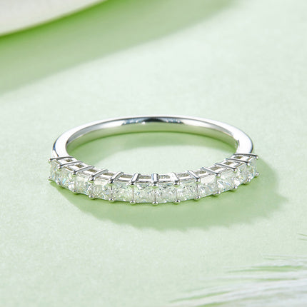 Square Ring Moissanite Ring