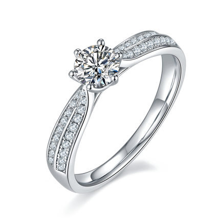 Moissanite Diamond Ring for Women