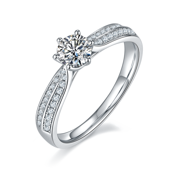 Moissanite Diamond Ring for Women
